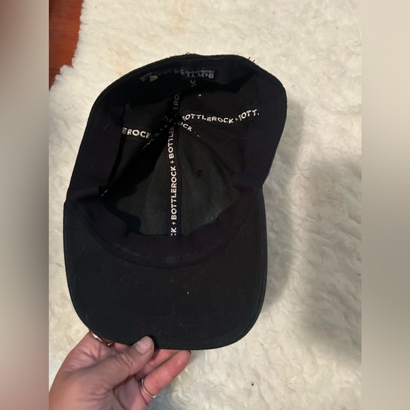 Black Collectible Bottle Rock Napa California Concert 2019 Memorabilia Hat Cap - Picture 3 of 4